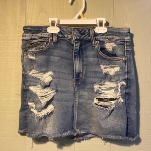 American Eagle Jean Skirt